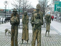 Dublin famine memorial